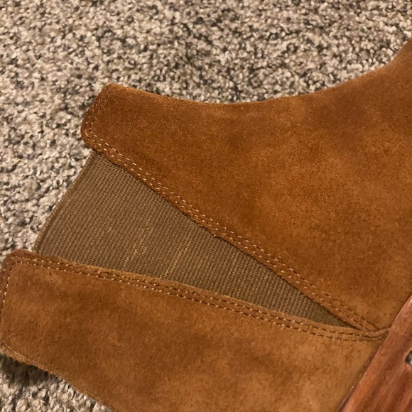 Suede Nisolo ankle boots size 7 - Picture 3 of 4